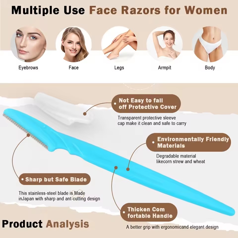 5/10/30/40 szt. Brzytwy do brw – Men'S Grooming Tape recenzja i cena