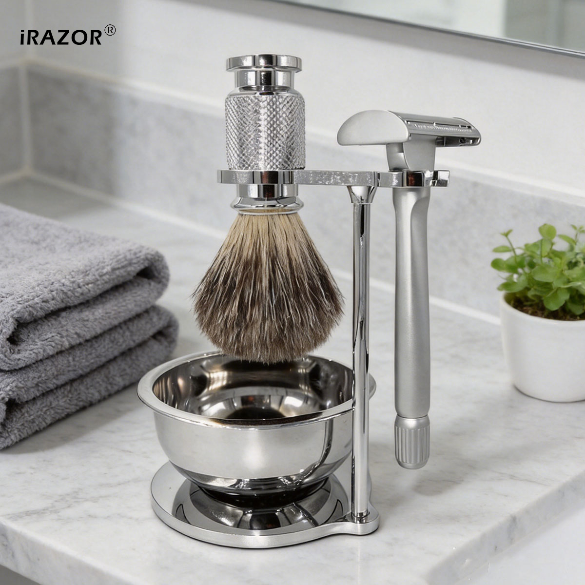 iRAZOR Zestaw maszynki do gole – Men'S Grooming Razor Kit recenzja i cena