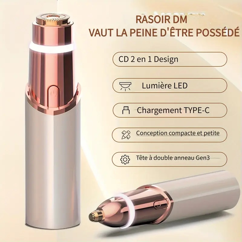 Trymer do twarzy i brwi 2 w 1, – Eyebrow Razor Trimmer recenzja i cena