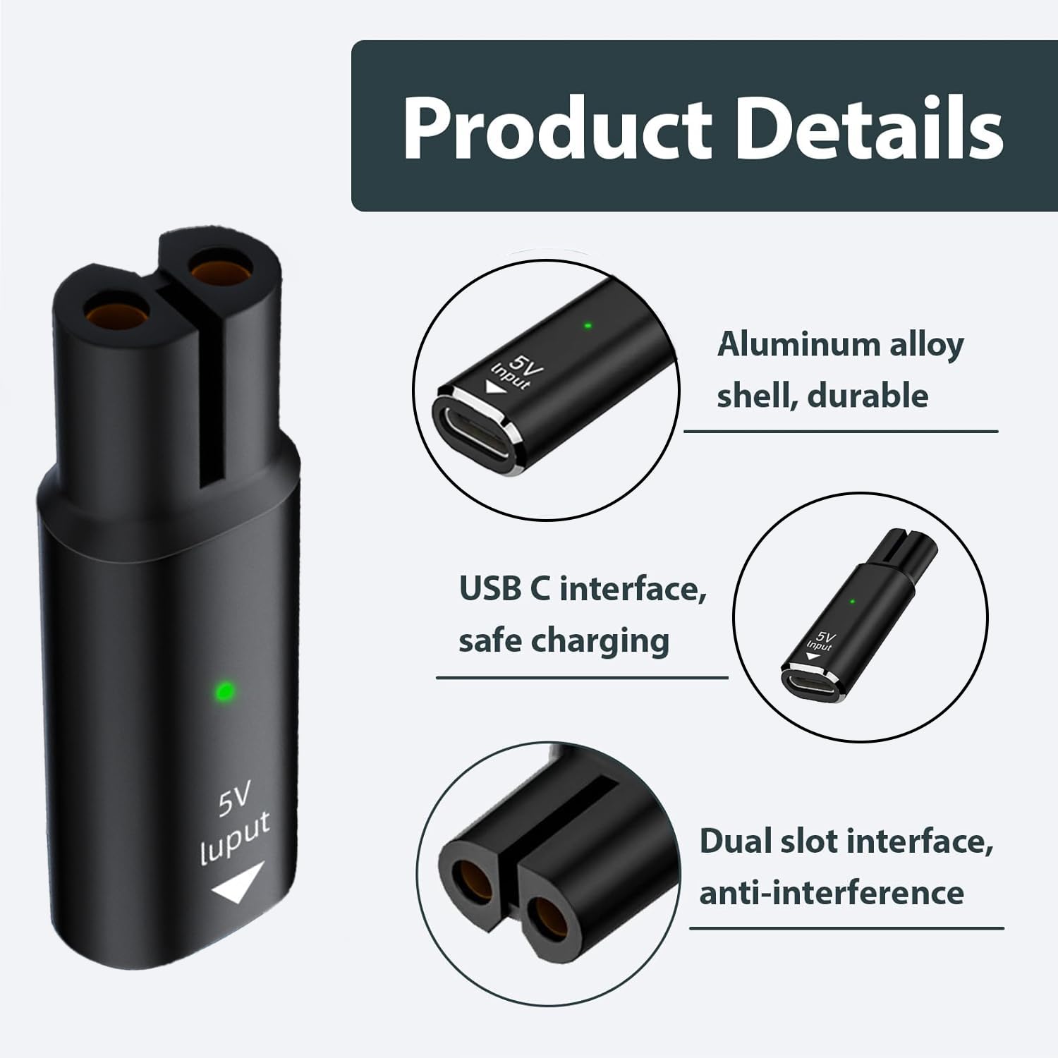Adapter USB typu C 5V 15V do ł – Men'S Grooming Tape recenzja i cena